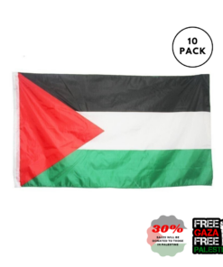 10 Pack Large Palestine Flag 150x90cm