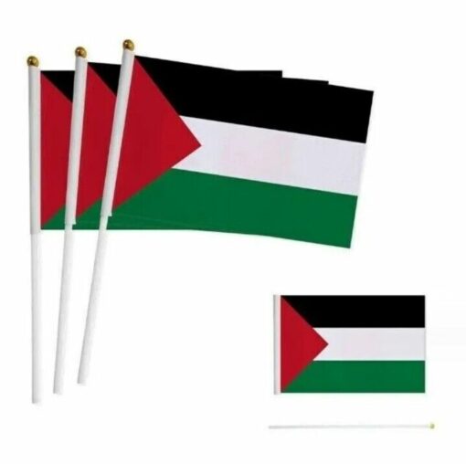 3 Pack Small Palestine Handheld Flag