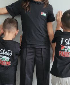 Palestine Kids Infant T-Shirt Stand With Palestine