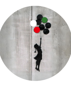 Design 8 - Banksy Girl Balloon