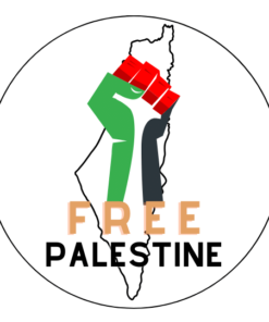 Design 3 - Free Palestine Fist