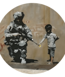 Design 2 - Banksy Soldier & Boy