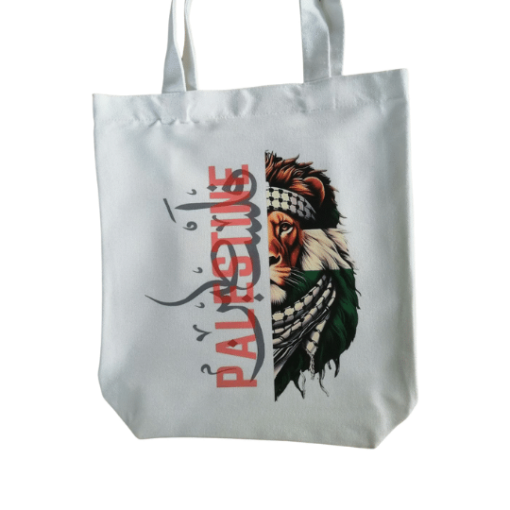 Palestine Lion Tote Bag