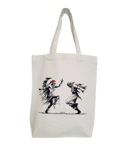 Palestinian Freedom Dance Canvas Tote Bag