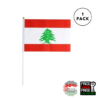 Lebanon Stick Flag Hand Held Small Miniature Lebanese National Flags