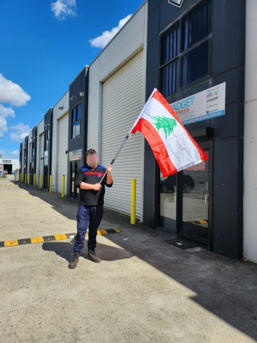 Large Lebanon Flag 150x90cm