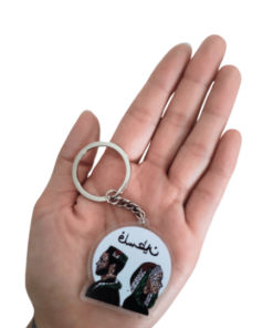 3) Man & Woman Palestine Keychain