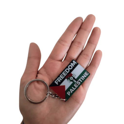 5) Freedom For Palestine Flag Keychain