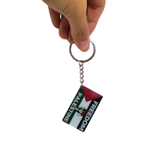 5) Freedom For Palestine Flag Keychain