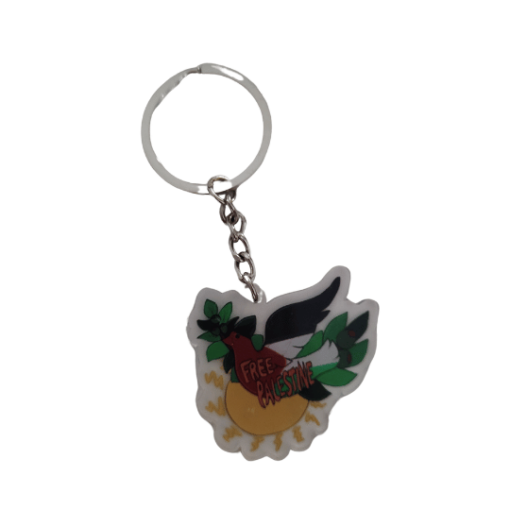 4) Bird Peace Keychain/Keyring