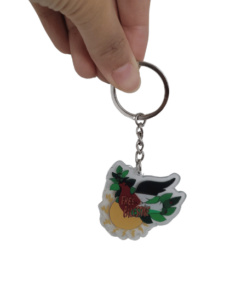 4) Bird Peace Keychain/Keyring