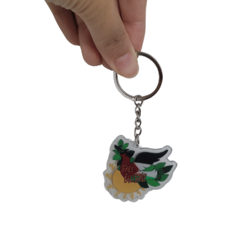 4) Bird Peace Keychain/Keyring