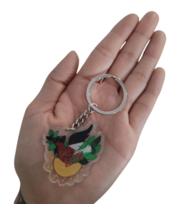 4) Bird Peace Keychain/Keyring