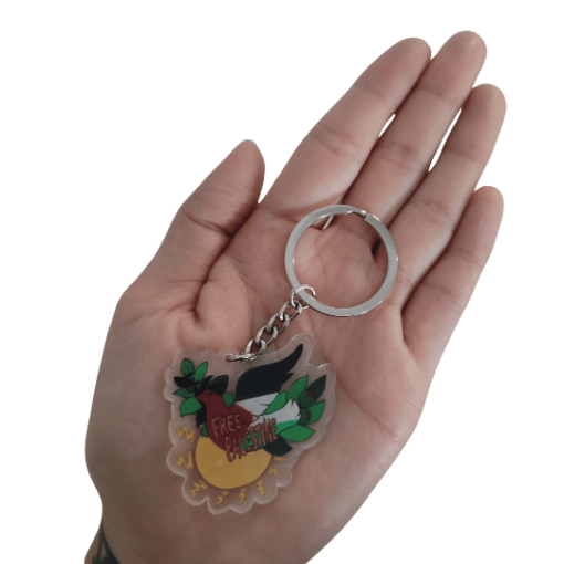 4) Bird Peace Keychain/Keyring