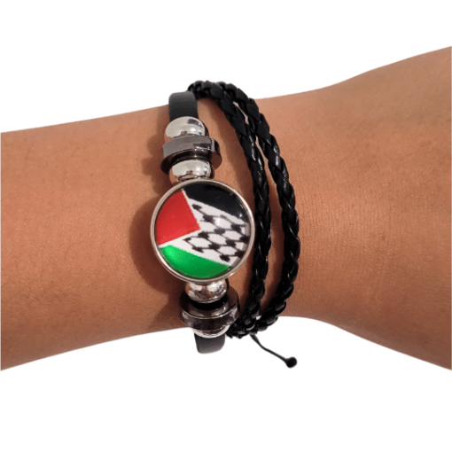 Palestine Hand Bracelet - Knotted Style National Flag Keffiyeh