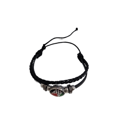 Palestine Hand Bracelet - Knotted Style National Flag Keffiyeh