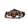 Palestine Hand Bracelet - I Love Palestine Buttoned Style