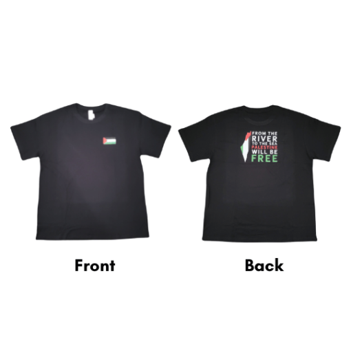 Palestine T-Shirt for Adult Unisex - From the River to the Sea