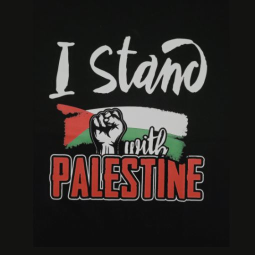 Palestine T-Shirt Adults - I Stand with Palestine