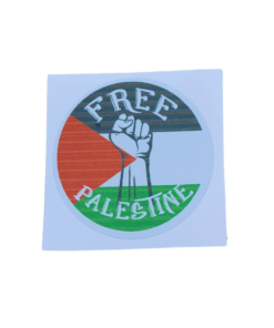 Free Palestine Round Sticker