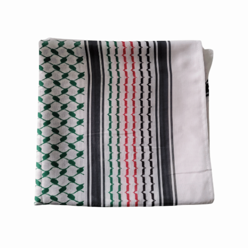 Palestine National Colours Keffiyeh Bandana Shemagh Neck Scarf