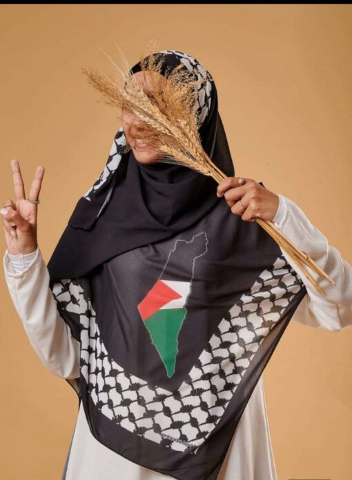 Palestine Hijab Women Head Scarf