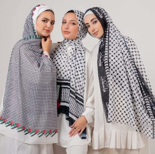 Palestine Hijab Women Head Scarf