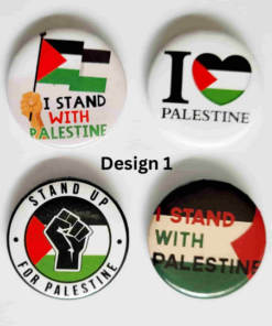 Palestine Badges Pack of 4 - Design 1