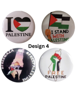 Palestine Badges Pack of 4 - Design 4