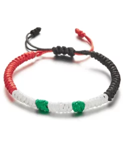 Palestine Woven Rope Bracelet