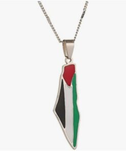 Palestine Flag Colours Necklace