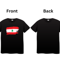 Adult Shirt - Lebanon Flag