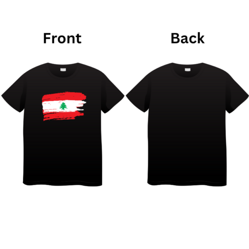 Adult Shirt - Lebanon Flag