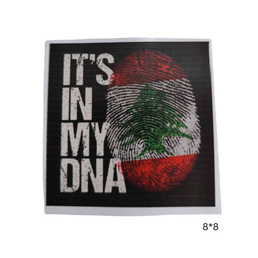 A) Lebanon It's In My DNA Sticker