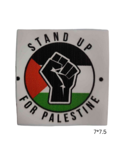 E) Stand Up For Palestine Sticker