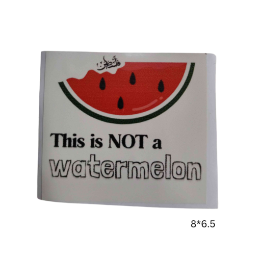 G) This Is Not A Watermelon Palestine Sticker