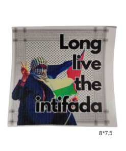 J) Long Live The Intifada Keffiyeh Sticker