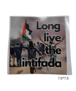 K) Long Live The Intifada Sticker