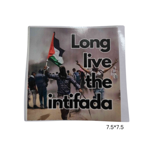 K) Long Live The Intifada Sticker