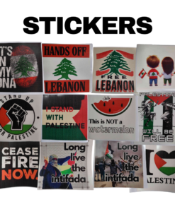 Palestine & Lebanon Stickers