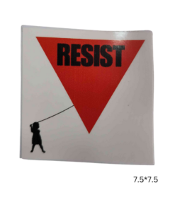 M) Resist Red Inverted Triangle