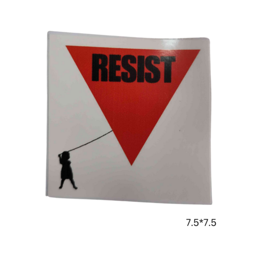 M) Resist Red Inverted Triangle